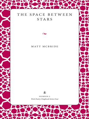 cover image of The Space Between Stars